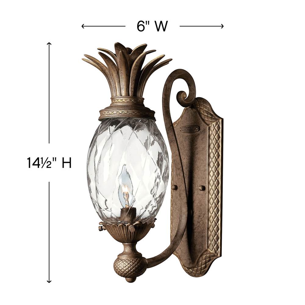Hinkley Lighting Plantation Single Light Sconce