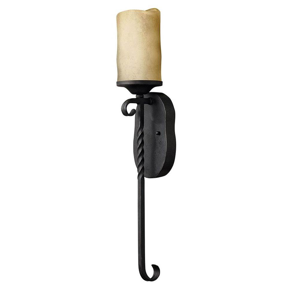 Hinkley Lighting 4300OL Olde Black Single Light Sconce Image 1