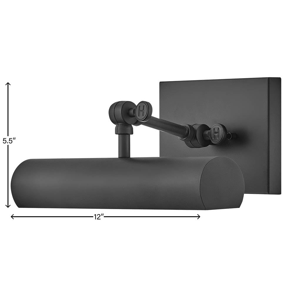 Hinkley Lighting 43010BK Black Small Accent Light Image 2