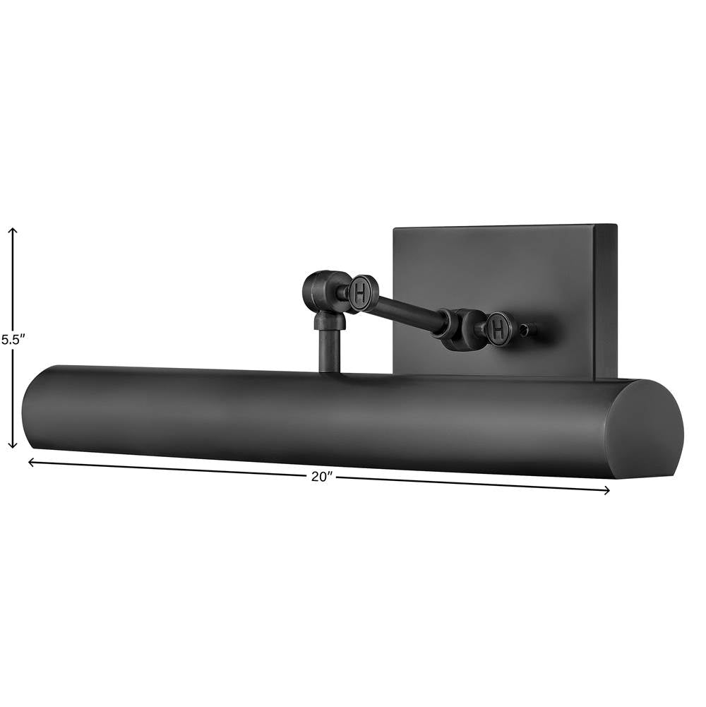 Hinkley Lighting 43012BK Black Medium Accent Light Image 2