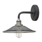 Hinkley Lighting 4360DZ Aged Zinc Single Light Sconce Image 1