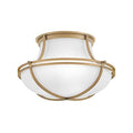 Hinkley Lighting Saddler Medium Flush Mount
