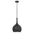 Hinkley Lighting 4457BK Black Medium Pendant Image 1