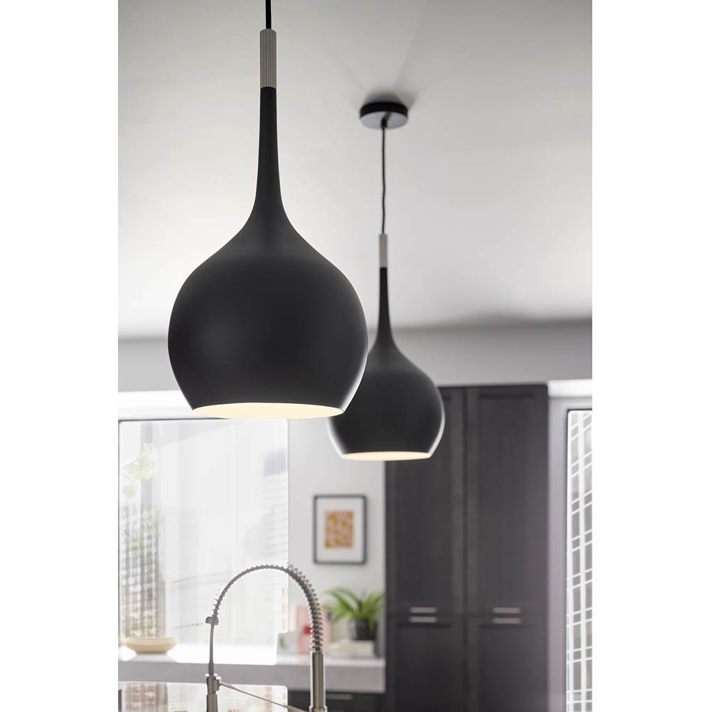 Hinkley Lighting 4457BK Black Medium Pendant Image 6