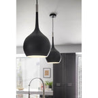 Hinkley Lighting 4457BK Black Medium Pendant Image 6