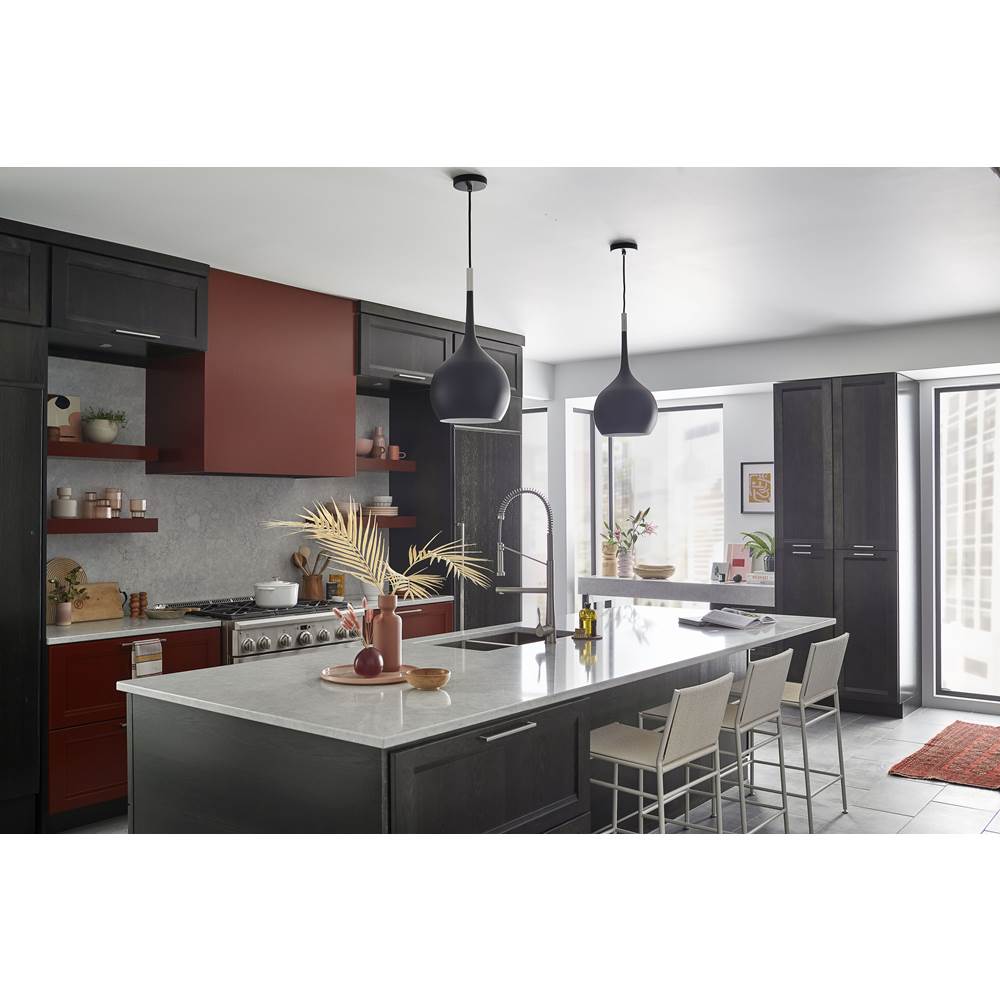 Hinkley Lighting 4457BK Black Medium Pendant Image 5