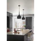 Hinkley Lighting 4457BK Black Medium Pendant Image 2