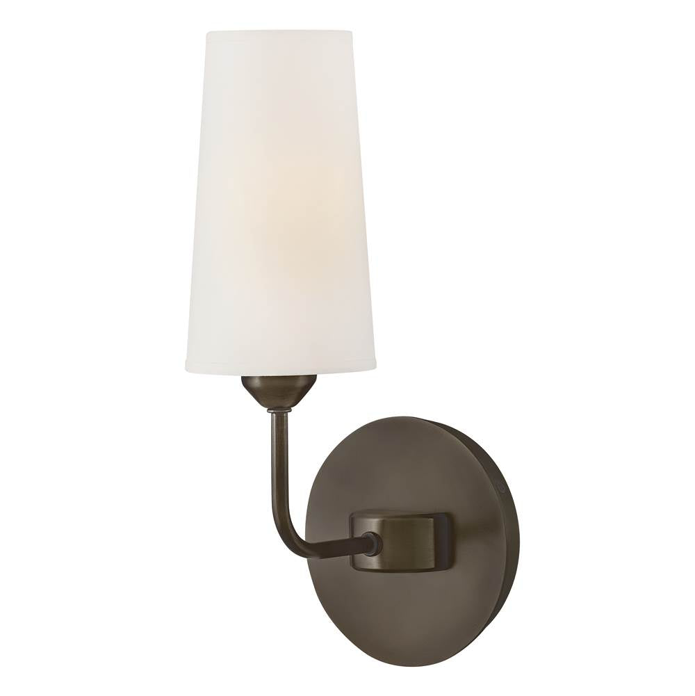 Hinkley Lighting 45000BX Black Oxide Single Light Sconce Image 1
