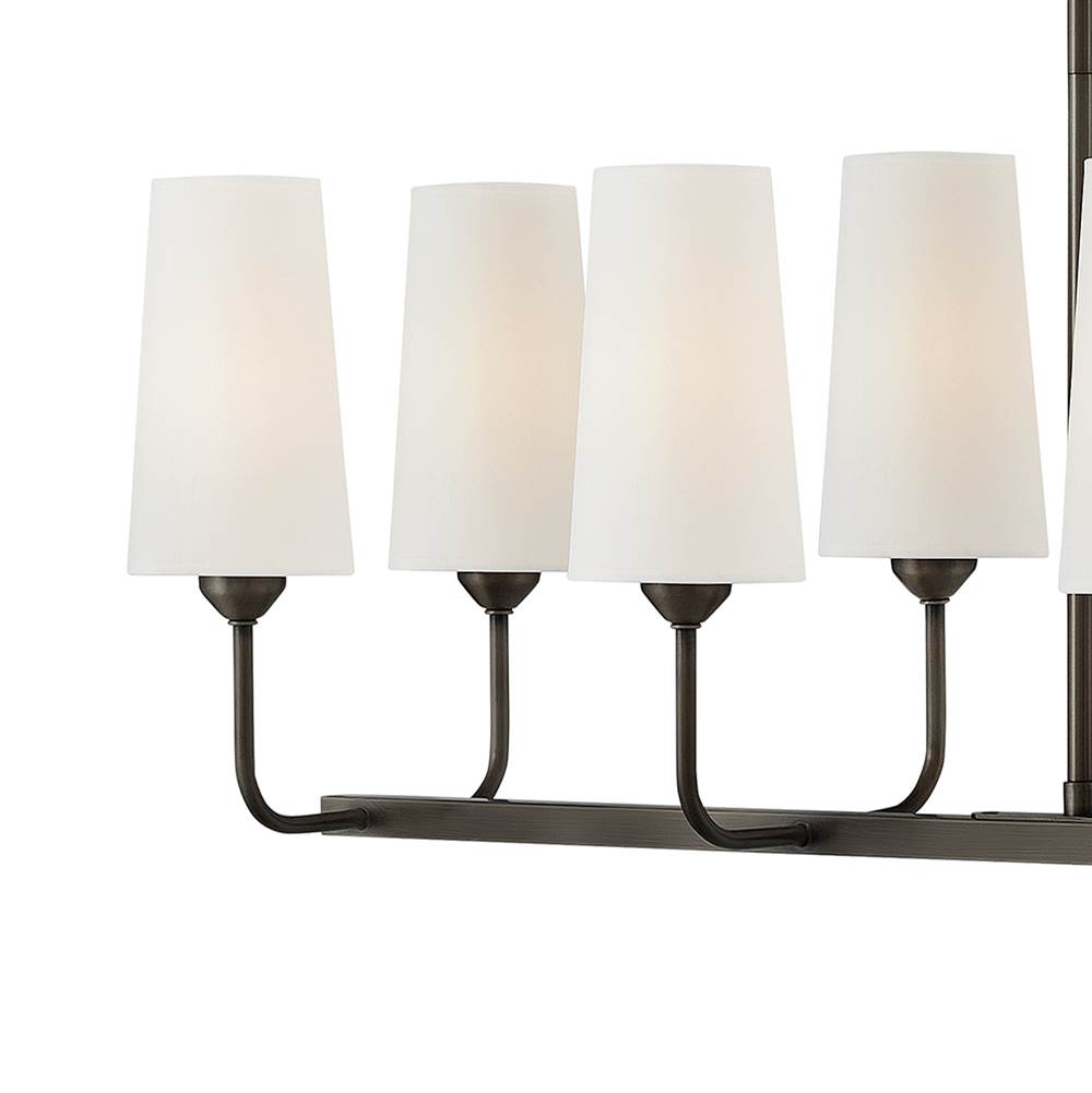 Hinkley Lighting 45005BX Black Oxide Ten Light Linear Image 5
