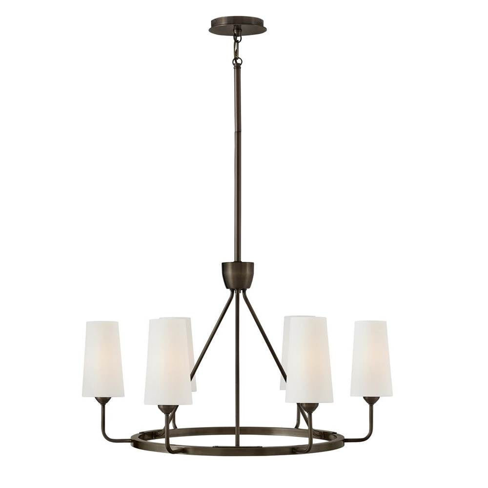 Hinkley Lighting 45006BX Black Oxide Medium Single Tier Pendant Image 1