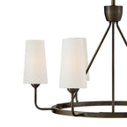 Hinkley Lighting 45006BX Black Oxide Medium Single Tier Pendant Image 5