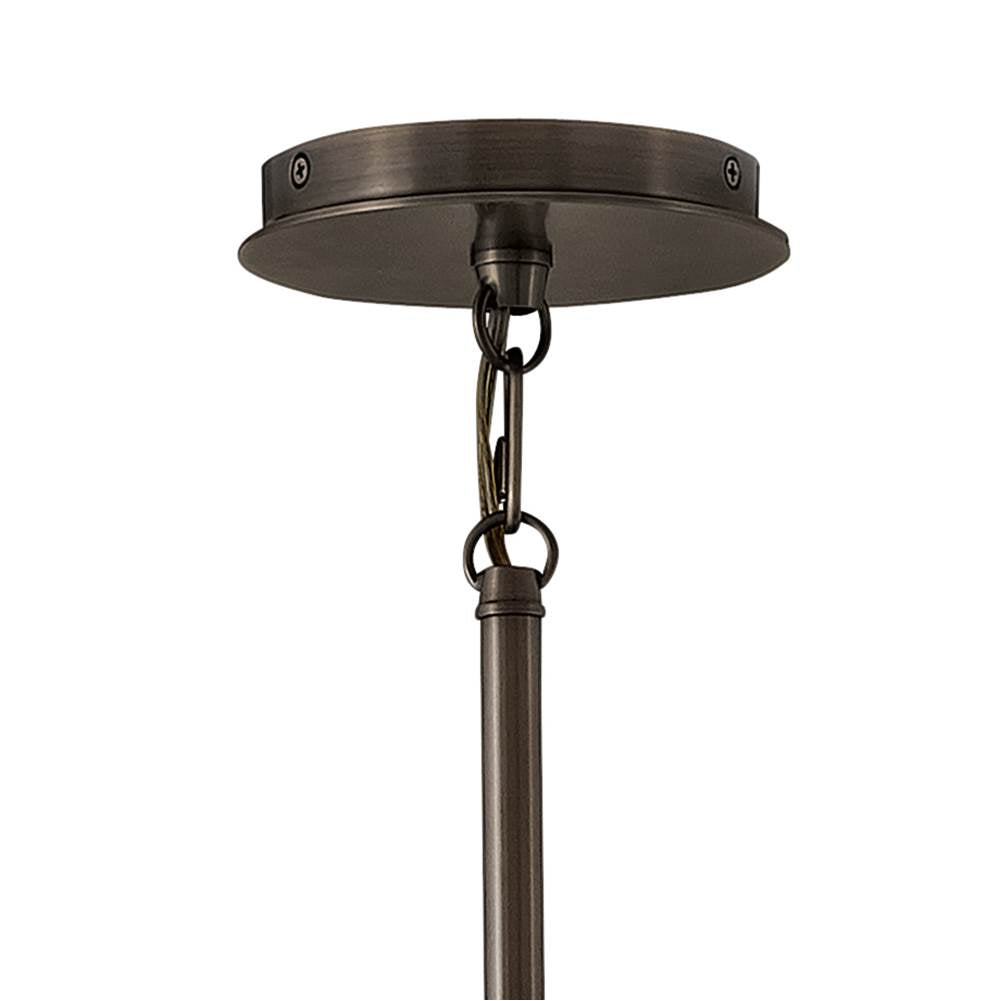 Hinkley Lighting 45006BX Black Oxide Medium Single Tier Pendant Image 4