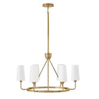 Hinkley Lighting 45006HB Heritage Brass Medium Single Tier Pendant Image 7