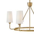 Hinkley Lighting 45006HB Heritage Brass Medium Single Tier Pendant Image 5