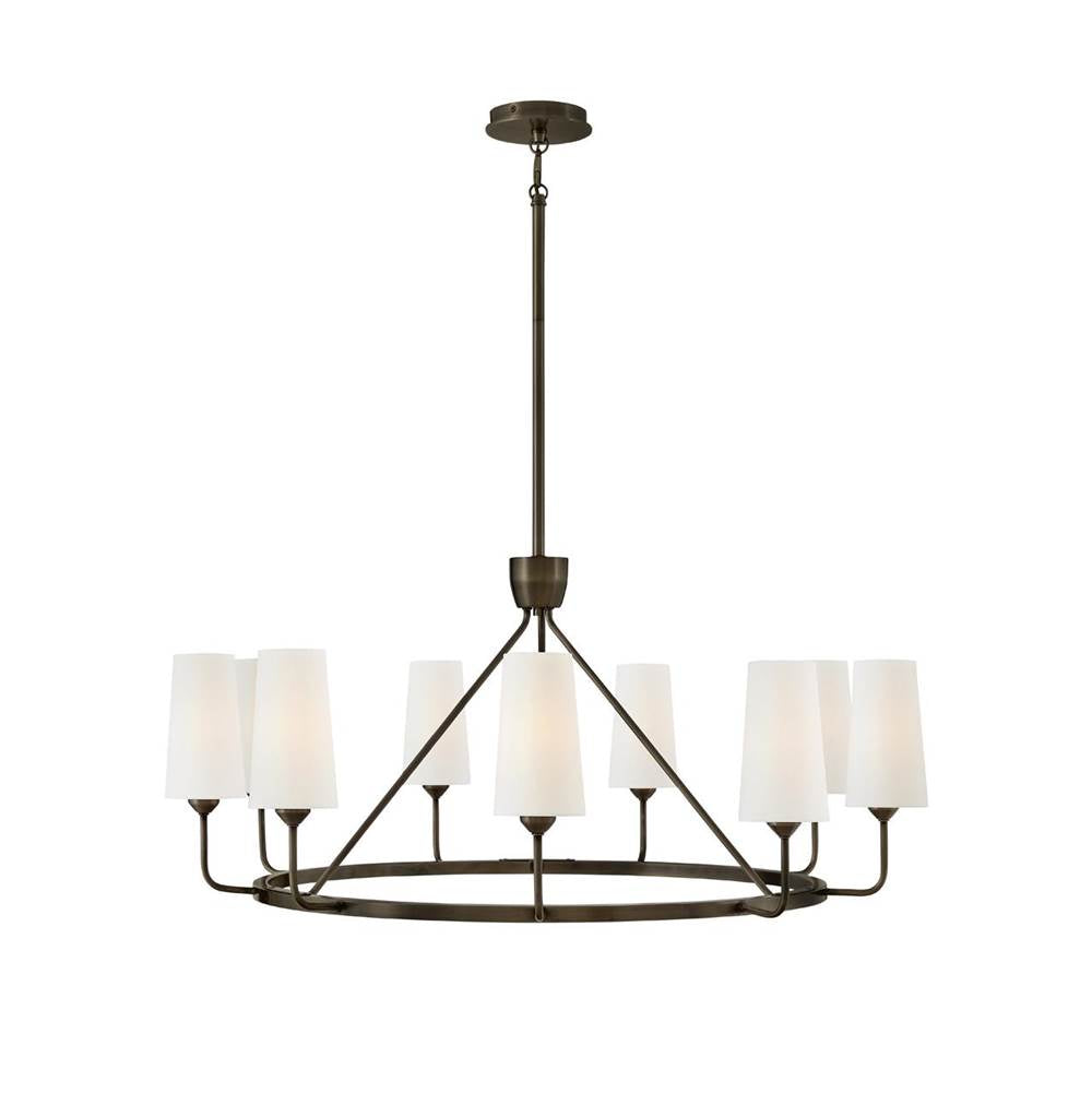 Hinkley Lighting 45009BX Black Oxide Medium Single Tier Pendant Image 1