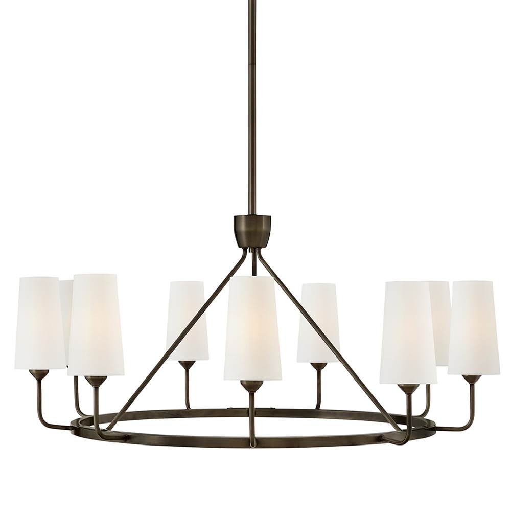 Hinkley Lighting 45009BX Black Oxide Medium Single Tier Pendant Image 6