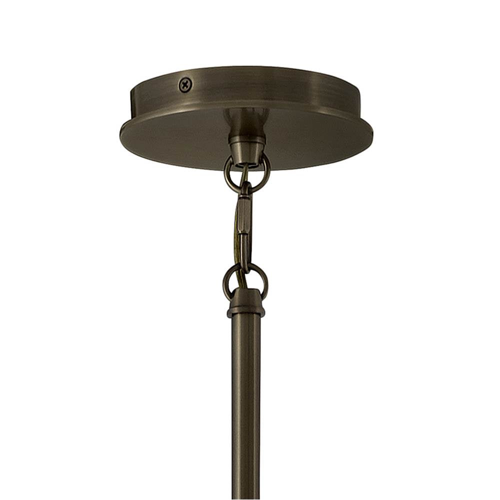 Hinkley Lighting 45009BX Black Oxide Medium Single Tier Pendant Image 4
