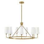 Hinkley Lighting 45009HB Heritage Brass Medium Single Tier Pendant Image 7
