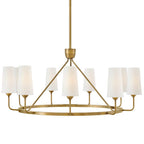 Hinkley Lighting 45009HB Heritage Brass Medium Single Tier Pendant Image 6