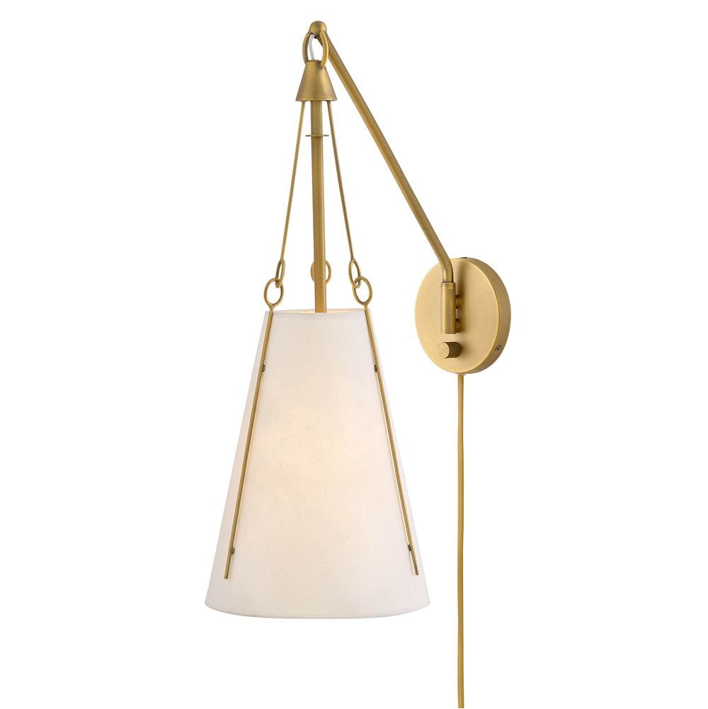 Hinkley Lighting 45020LDB Lacquered Dark Brass Large Sconce Image 1