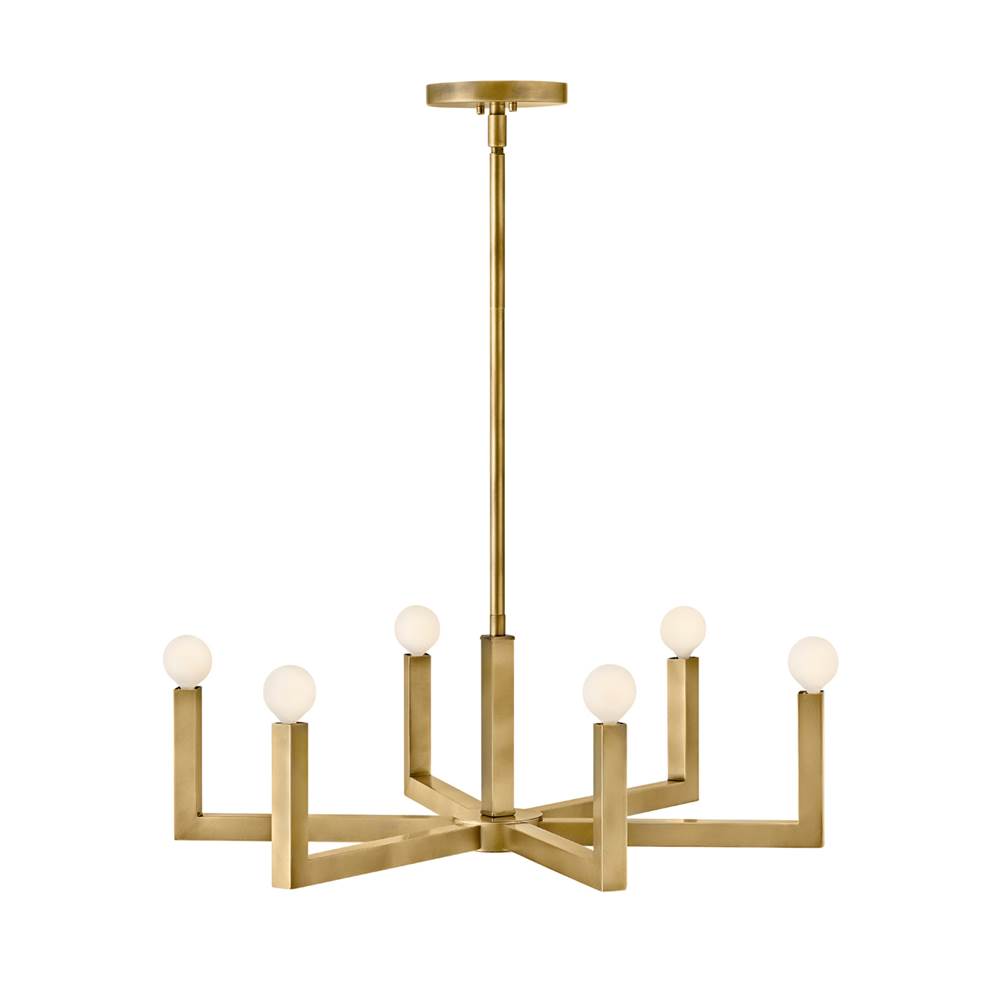 Hinkley Lighting 45046HB Heritage Brass Large Single Tier Image 4