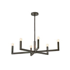 Hinkley Lighting 45048BX Black Oxide Six Light Linear Image 1