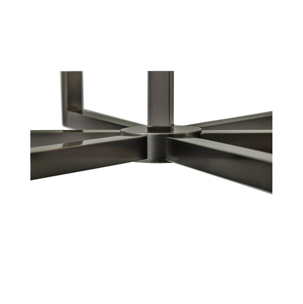 Hinkley Lighting 45048BX Black Oxide Six Light Linear Image 2