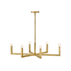 Hinkley Lighting 45048HB Heritage Brass Six Light Linear Image 5