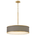 Hinkley Lighting 45055HB Heritage Brass Medium Drum Chandelier Image 1