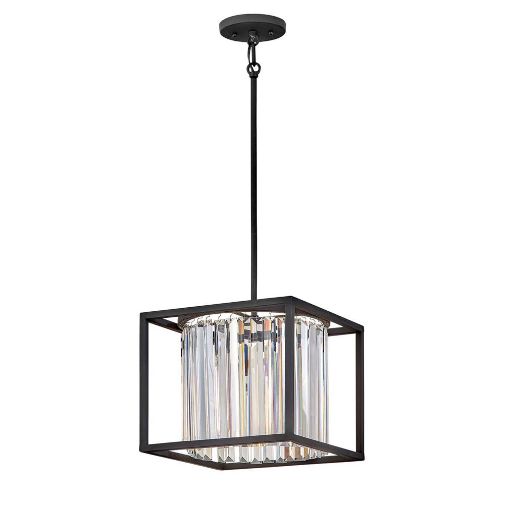Hinkley Lighting 4554BK Black Small Convertible Pendant Image 1