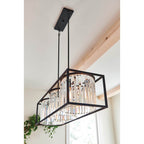 Hinkley Lighting 4556BK Black Three Light Linear Image 2