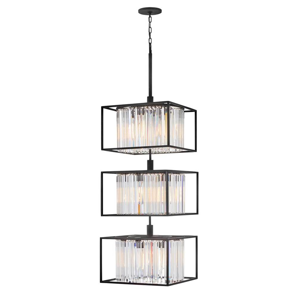Hinkley Lighting 4558BK Black Extra Large Multi Tier Image 1