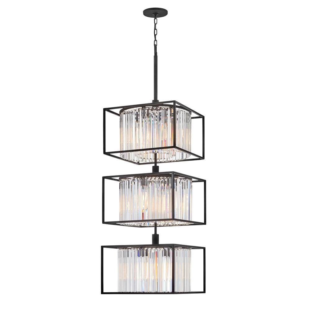 Hinkley Lighting 4558BK Black Extra Large Multi Tier Image 8