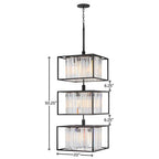 Hinkley Lighting 4558BK Black Extra Large Multi Tier Image 2
