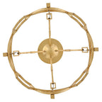 Hinkley Lighting 45783DA Distressed Brass Medium Semi-flush Mount Image 3