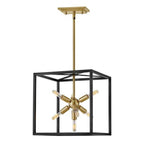 Hinkley Lighting 46313BLK Black,White Small Convertible Pendant Image 1