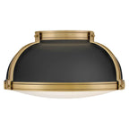 Hinkley Lighting 46353BK-LCB Black Medium Flush Mount Image 3