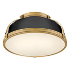 Hinkley Lighting 46353BK-LCB Black Medium Flush Mount Image 2