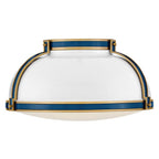 Hinkley Lighting 46353GW-LCB Gloss White Medium Flush Mount Image 3