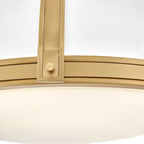 Hinkley Lighting 46353MW-LCB Matte White Medium Flush Mount Image 4