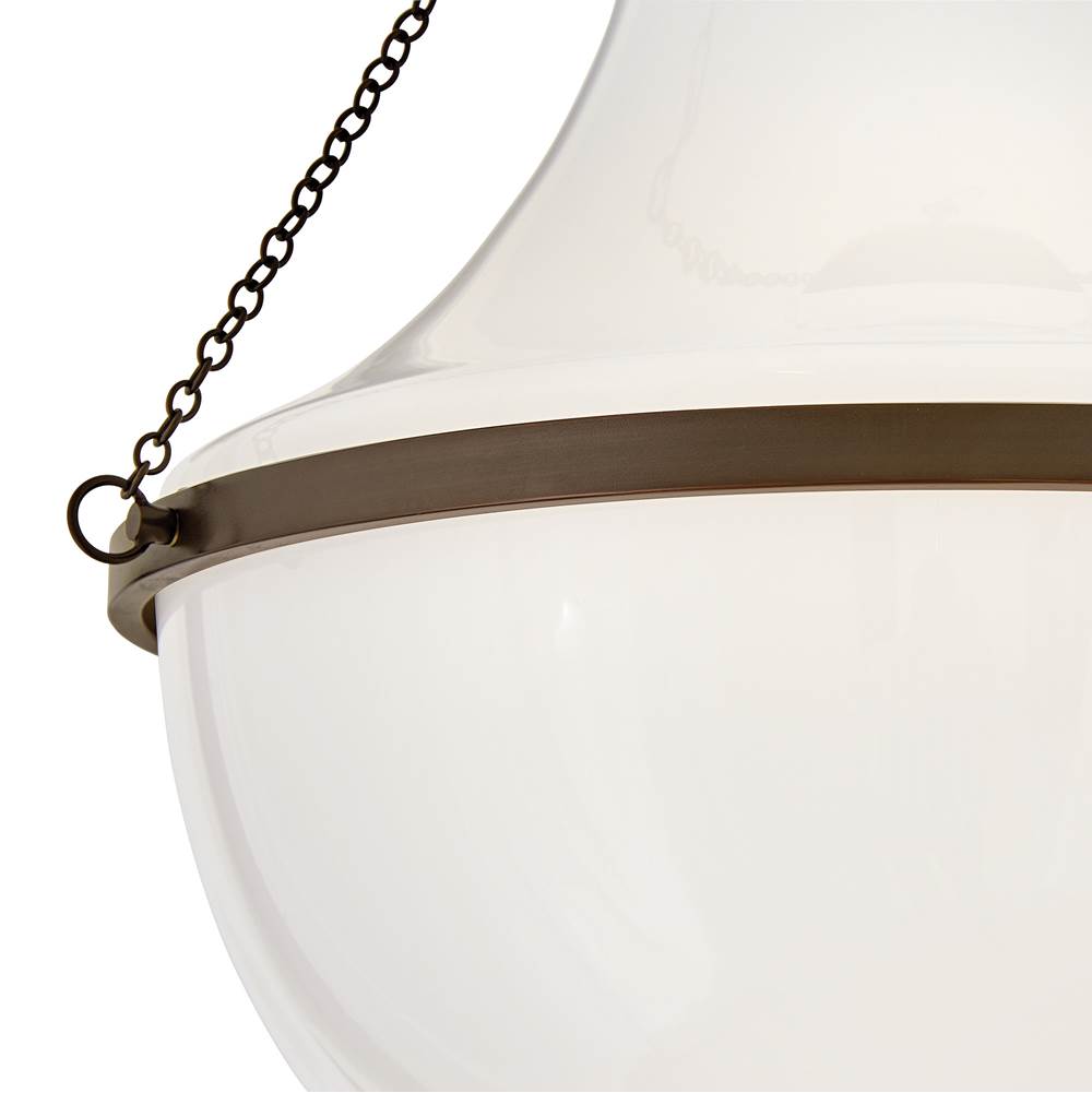 Hinkley Lighting 46893HZ Heritage Bronze Medium Semi-flush Mount Image 3