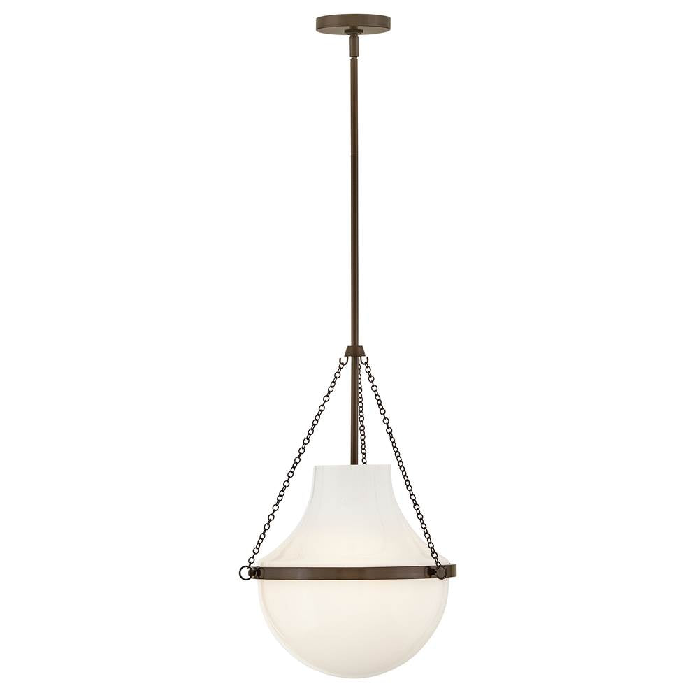 Hinkley Lighting 46897HZ Heritage Bronze Medium Pendant Image 1
