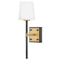 Hinkley Lighting 46950BK-LCB Black Medium Sconce Image 1