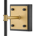 Hinkley Lighting 46950BK-LCB Black Medium Sconce Image 7