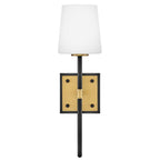 Hinkley Lighting 46950BK-LCB Black Medium Sconce Image 4