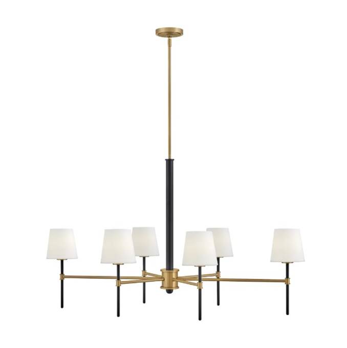 Hinkley Lighting Saunders Medium Six Light Linear