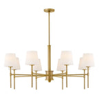Hinkley Lighting 46956LCB Lacquered Brass Large Chandelier Image 1