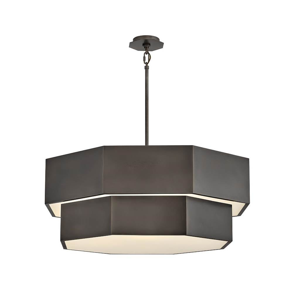 Hinkley Lighting Facet Medium Convertible Chandelier