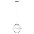 Hinkley Lighting 4744BN Brushed Nickel Medium Orb Pendant Image 1