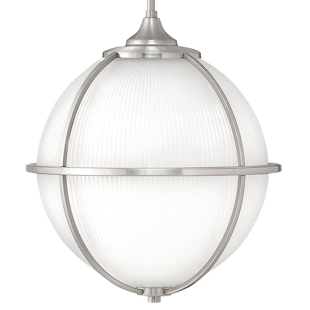 Hinkley Lighting 4744BN Brushed Nickel Medium Orb Pendant Image 4